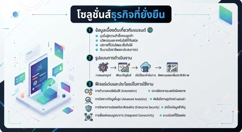 ฟีเจอร์เด่นและประโยชน์ในการใช้งาน