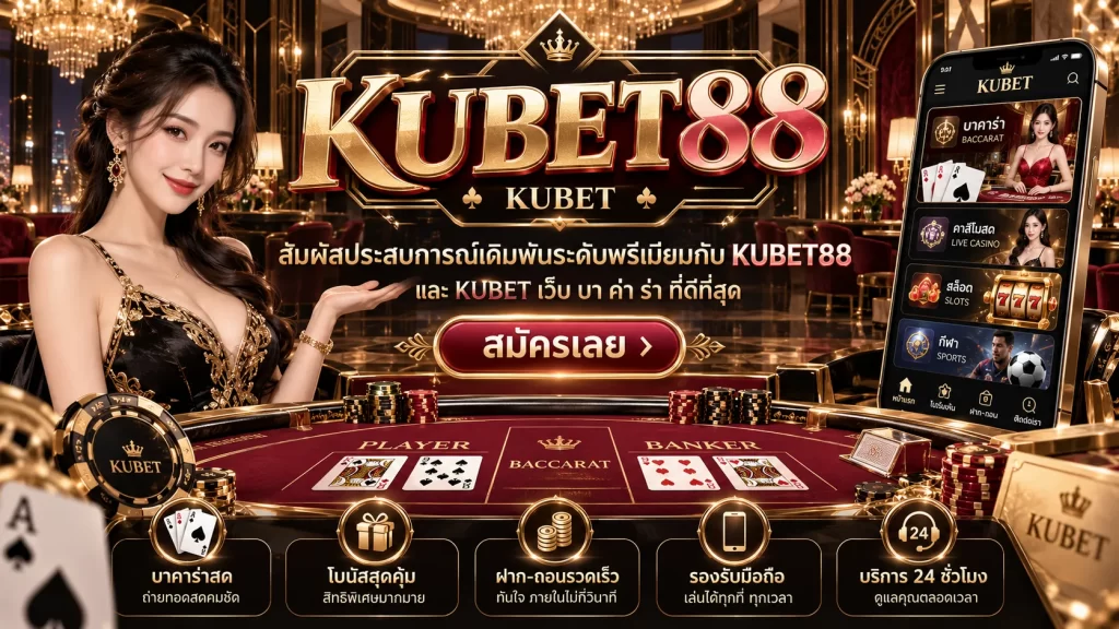 สัมผัสประสบการณ์เดิมพันระดับพรีเมียมกับ KUBET88 และ KUBET เว็บ บา ค่า ร่า ที่ดีที่สุด